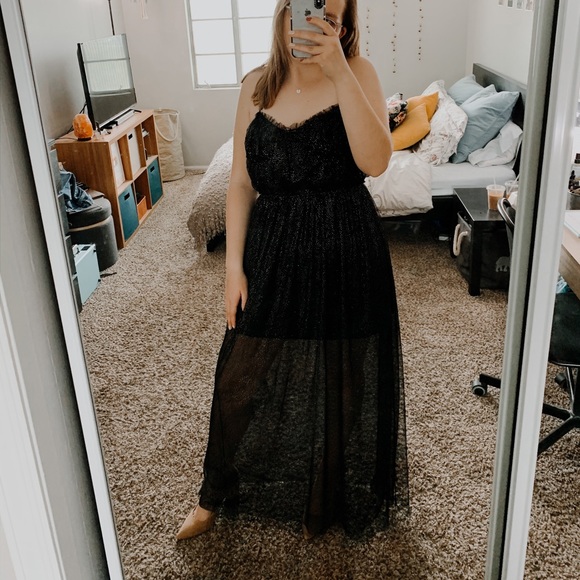 bershka slip dress